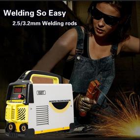 img 2 attached to 🔥 Welder Arc Welder 160Amp Stick Welder: Powerful and Versatile MMA Welding Machine with Smart Hot Start, Ideal for 2.5mm and 3.2mm Welding Rods, 110v/220v IGBT Technology