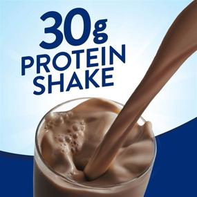 img 3 attached to 🥤 Glucerna 30g Protein Shake: Diabetes Nutrition for Blood Sugar Management, 12-Count Chocolate Meal Replacement Shake