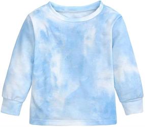 img 3 attached to Pullover Outfits Little Sleeve Sweatshirt Boys' Clothing for Clothing Sets