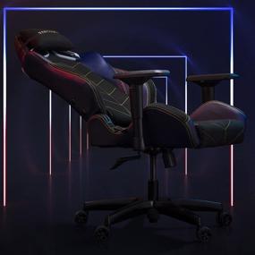 img 3 attached to 🔵 Large Midnight Blue Vertagear Gaming Chair