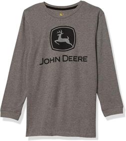 img 3 attached to John Deere Sleeve Green Trademark Boys' Clothing