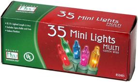 img 4 attached to Multi Color Christmas Light Set - Indoor/Outdoor, 35-Count