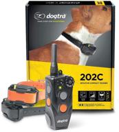 🐶 dogtra 202c - waterproof, 2-dog remote training e-collar with ½-mile range and easy one-handed operation logo