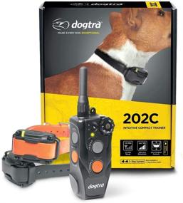 img 1 attached to 🐶 Dogtra 202C - Waterproof, 2-Dog Remote Training E-Collar with ½-Mile Range and Easy One-Handed Operation