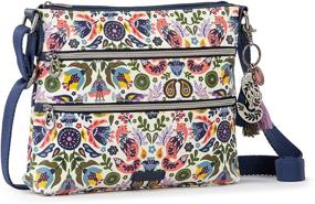 img 2 attached to 👜 Sakroots Basic Crossbody: Vibrant Soulful Desert Handbags & Wallets for Women