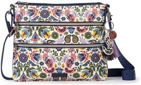 img 4 attached to 👜 Sakroots Basic Crossbody: Vibrant Soulful Desert Handbags & Wallets for Women