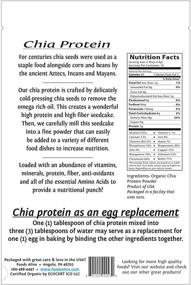 img 3 attached to 🌿 Foods Alive Organic Chia Protein Powder - Superfood Add-In for Healthy Smoothies - 8oz