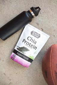 img 2 attached to 🌿 Foods Alive Organic Chia Protein Powder - Superfood Add-In for Healthy Smoothies - 8oz