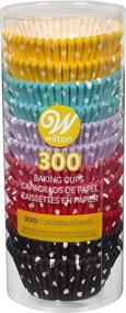 img 3 attached to Wilton Standard Baking Cups with 300 Count Polka Dots