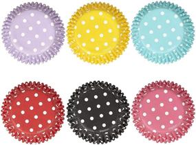 img 2 attached to Wilton Standard Baking Cups with 300 Count Polka Dots