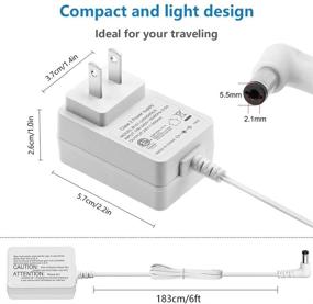 img 3 attached to 🔌 SHNITPWR блок питания 24V для диффузора эфирных масел и ароматического увлажнителя - сертифицировано ETL, класс 2, конвертер 12 Вт