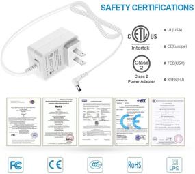 img 1 attached to 🔌 SHNITPWR блок питания 24V для диффузора эфирных масел и ароматического увлажнителя - сертифицировано ETL, класс 2, конвертер 12 Вт