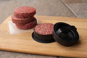 img 1 attached to 🍔 Premium Stuffed Burger Press Kit: 3-in-1 Non-Stick Patty Molds for Effortlessly Crafting Ideal Burgers, Stuffed Burgers, or Tasty Sliders