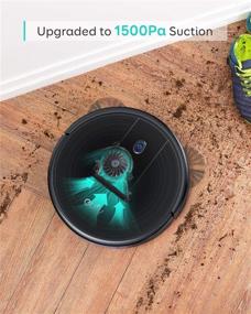 img 3 attached to 🤖 eufy by Anker RoboVac 11S Plus: Upgraded Super-Thin Robotic Vacuum with Strong 1500Pa Suction, Quiet, Self-Charging, Cleans Hard Floors to Medium-Pile Carpets - Black