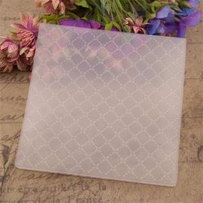 img 2 attached to 📸 Plaid Plastic Embossing Folder: Perfect DIY Tool for Scrapbook Albums and Cards