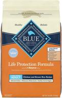 🐶 premium blue buffalo life protection formula: nourishing natural adult large breed dry dog food logo