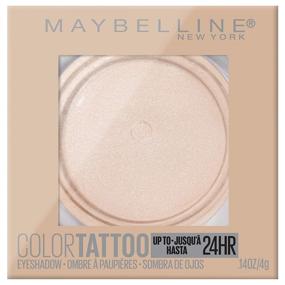 img 4 attached to 💄 Maybelline New York Color Tattoo 24 Hour Cream Eyeshadow in Front Runner - Long-lasting Makeup for Stunning Eyes, 1 Count