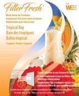 tropical bay air freshener: filter and freshen your whole home with ease logo