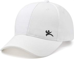 img 4 attached to Adjustable Washed Cotton Baseball Cap - Unbranded Kids Hat for Boys and Girls