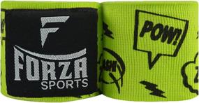 img 1 attached to Enhance Your Performance with Forza 🥊 Sports 180&#34; Mexican Style Boxing and MMA Handwraps