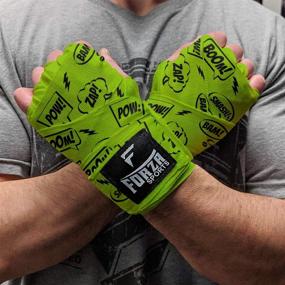 img 4 attached to Enhance Your Performance with Forza 🥊 Sports 180&#34; Mexican Style Boxing and MMA Handwraps