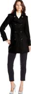 anne klein womens classic double breasted women's clothing and coats, jackets & vests logo
