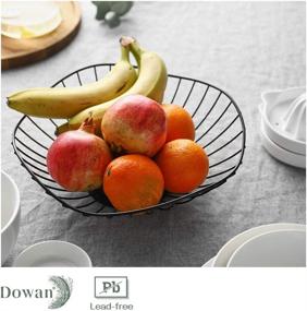 img 1 attached to Country-style Hollow Kitchen Basket by DOWAN