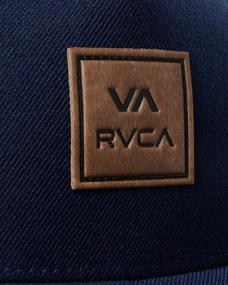 img 2 attached to Stylish RVCA Men's Adjustable Snapback Curved Brim Trucker Hat: Top Choice for Comfort and Fashion