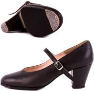 👠 miguelito 1600: flamenco folklorico dance shoes for women - nailed soles & 2.5" heels logo