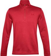 under armour men's storm snap fleece 1/2 zip t-shirt: a perfect combo of style and protection logo