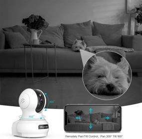 img 3 attached to 📷 Vimtag 1080P Indoor WiFi Camera with Two Way Talk, Moving & Bark Alert, Night Vision, Cloud Storage, Works with Alexa – Ideal Pet Camera for Baby Monitoring, Puppy Cam, and Home Security