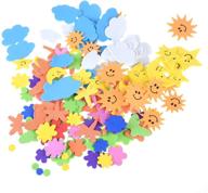 bluecell flower self adhesive stickers project logo