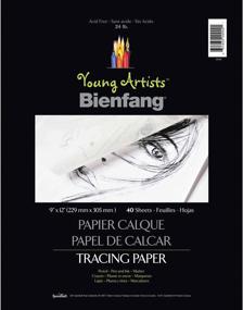 img 1 attached to 🔍 Young Artists Bienfang Tracing Paper 9x12, 40 Sheets - 24lb