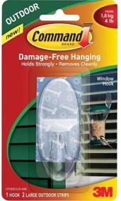 img 1 attached to 🪟 Outdoor Window Strips - Command for Large Surfaces