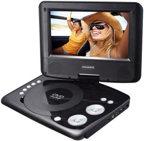 img 2 attached to 📺 Sylvania SDVD7073 - 7-Inch Swivel-Screen Portable DVD Player