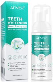 img 4 attached to 🦷 Natural Baking Soda Teeth Whitening Toothpaste Foam - 60ml - Enhancing Dental Health and Teeth Cleaning