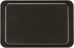 img 2 attached to Anolon 47487 Eminence Nonstick Baking Sheet – 11x17 Inch, Onyx/Black/Umber: Premium Bakeware for Perfect Cookies