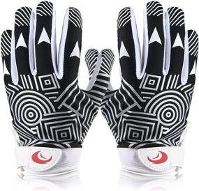 img 3 attached to Superior Stick Power: SPOMAT Youth Football Gloves Empowering Kids' Game Experience