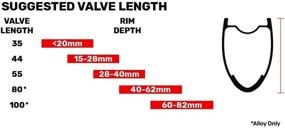 img 1 attached to 🔧 Enhance your tubeless setup with Stan's NoTubes Tubeless Valve Stem - Pair!