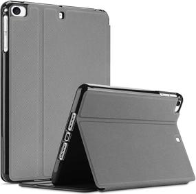 img 4 attached to 📱 ProCase iPad Mini Case – Slim Stand Protective Folio Case Smart Cover for iPad Mini 5/4/3/2/1 (2019/2019/2017/2015) – Grey