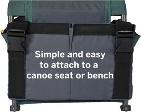 img 2 attached to Ultimate Comfort on the Water: GCI Outdoor SitBacker Adjustable Canoe Seat with Back Support