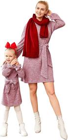 img 4 attached to 👗 Girls' Clothing with Matching Sleeve Outfits - PopReal Fashion