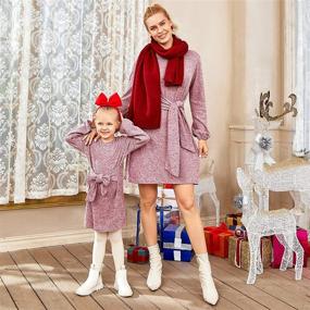 img 2 attached to 👗 Girls' Clothing with Matching Sleeve Outfits - PopReal Fashion