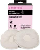 🤱 bamboobies soothing nursing pillows: achieve comfortable breastfeeding with flaxseed, versatile heating pad, and cold compress logo