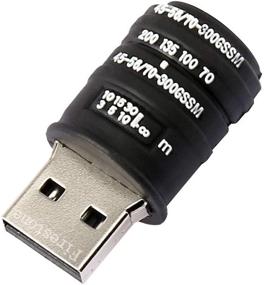 img 2 attached to 📷 16Гб Камера-карикатура Черный USB 2.0 Флеш-накопитель - Новинка Милый Карикатурный USB-накопитель, Память для хранения данных, Подарочник Пендрайв