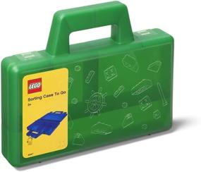 img 2 attached to 📦 LEGO Sorting Case To Go: Convenient and Compact Green Organizer