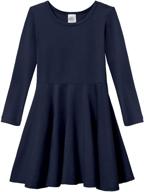 city threads cotton sleeve twirly girls' clothing for dresses logo