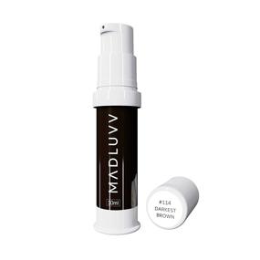 img 3 attached to 💆 Madluvv Darkest Brown 114 - Top Microblading Ink for Permanent Makeup Machine, 10ml Bottle