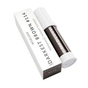 img 1 attached to 💆 Madluvv Darkest Brown 114 - Top Microblading Ink for Permanent Makeup Machine, 10ml Bottle