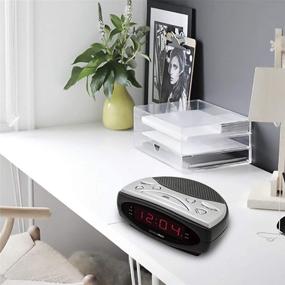 img 3 attached to HANNLOMAX HX 137CR Alarm Clock Display Home Audio for Compact Radios & Stereos